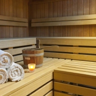 Bio-Sauna mit Farbwechsel